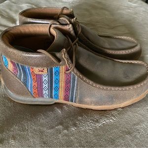 Twisted X Women's Boat Shoe Driving Moccasin